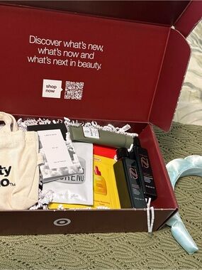 5 for $20 Deal- Target Red Beauty Sample Box with Target Headband